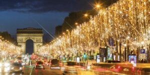 champs elysées en habit de lumière